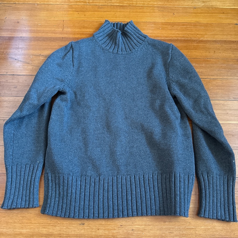 J. Crew 100% Cotton Turtleneck Sweater